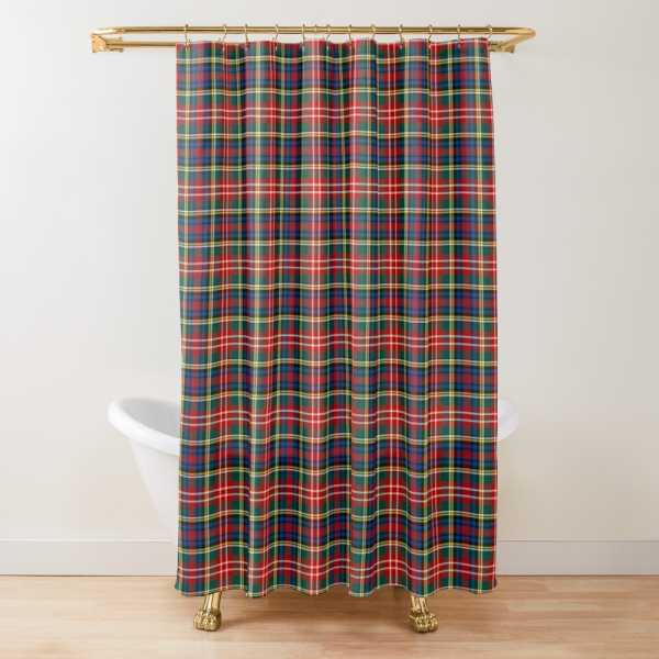 Christie tartan shower curtain