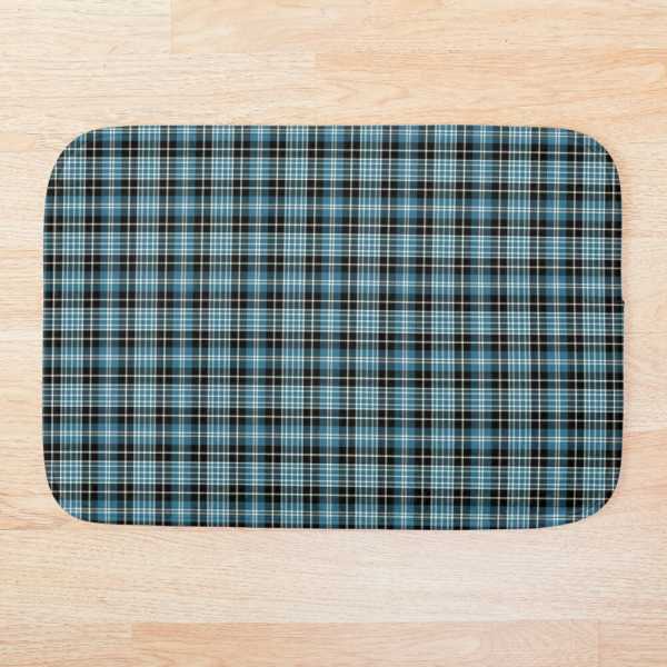 Clark tartan floor mat