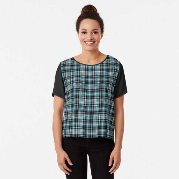 Clan Clark Tartan Top