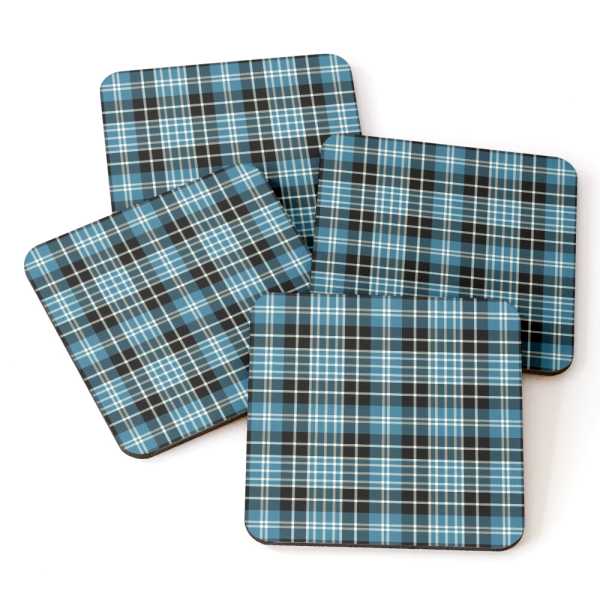 Clan Clark Tartan Coasters