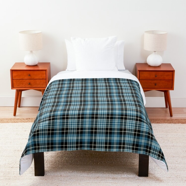 Clark tartan comforter