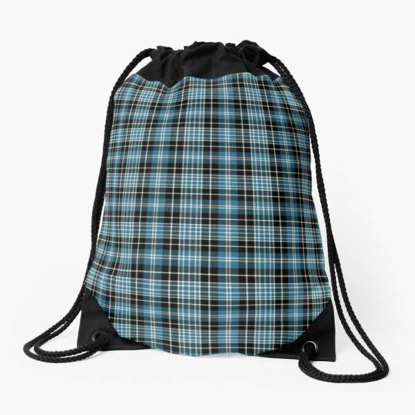 Clan Clark Tartan Cinch Bag