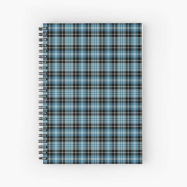 Clark tartan spiral notebook