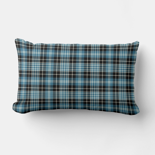 Clark tartan lumbar cushion