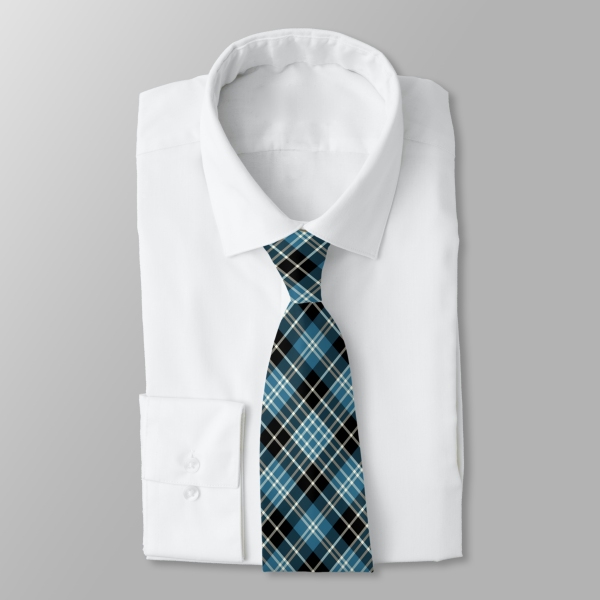 Clark tartan necktie