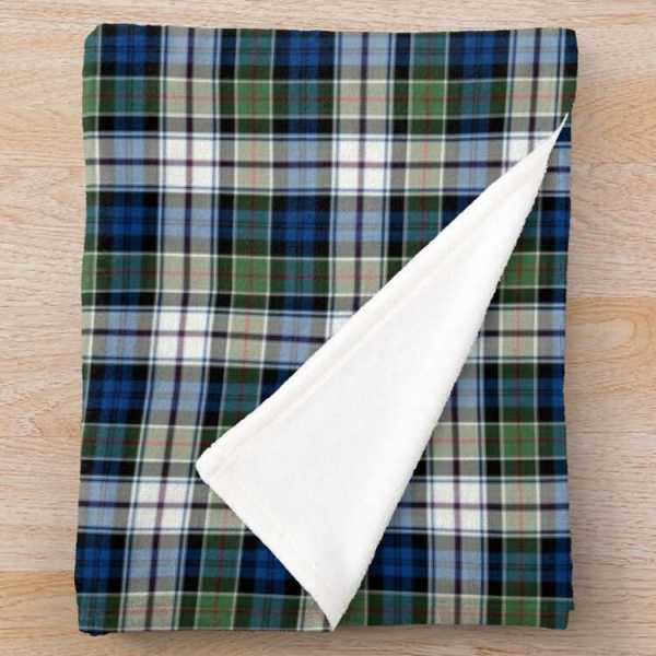 Clan Colquhoun Dress tartan fleece throw blanket