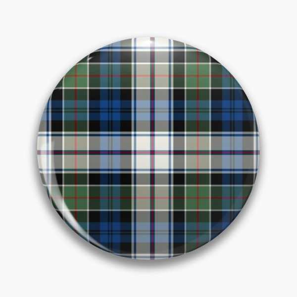 Clan Colquhoun Dress tartan pinback button