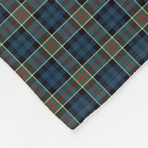 Colquhoun tartan fleece blanket