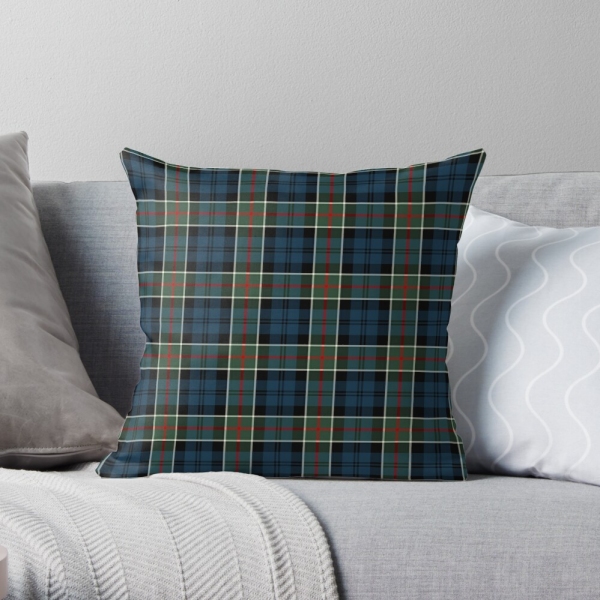 Colquhoun tartan throw pillow