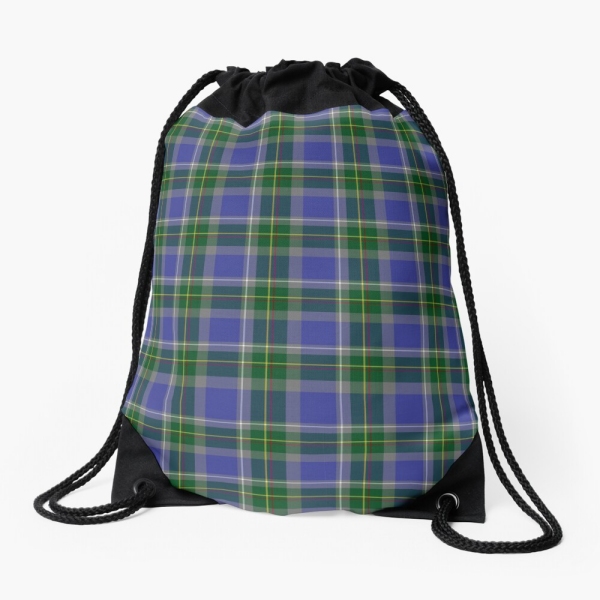 Connecticut Tartan Cinch Bag