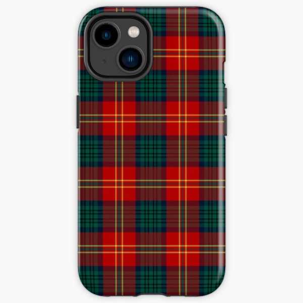 Clan Connolly tartan iPhone case