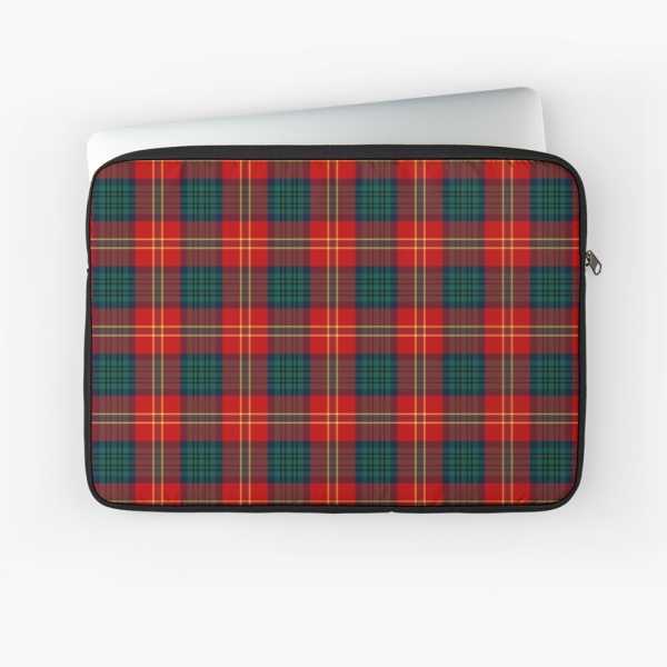 Clan Connolly Tartan Laptop Case