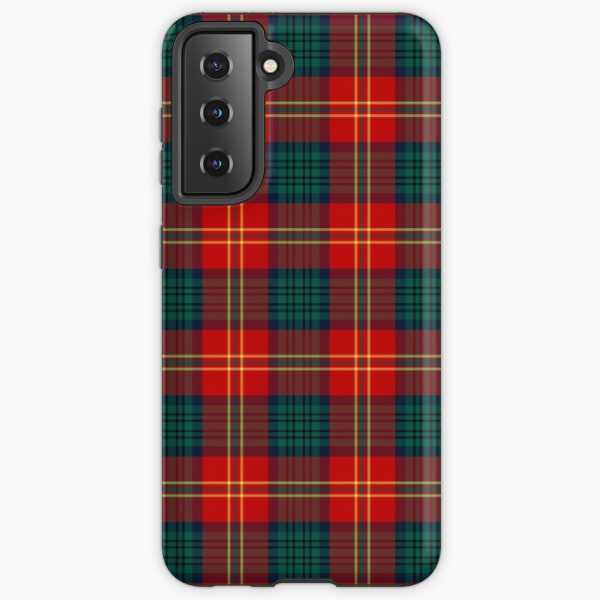 Clan Connolly tartan Samsung Galaxy case