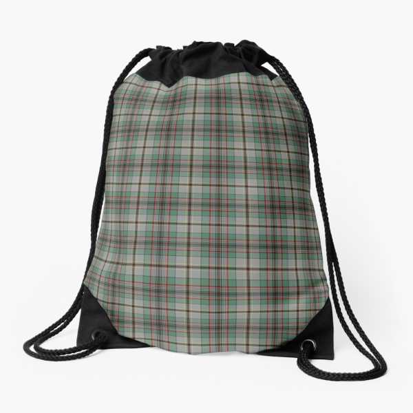 Craig tartan drawstring bag