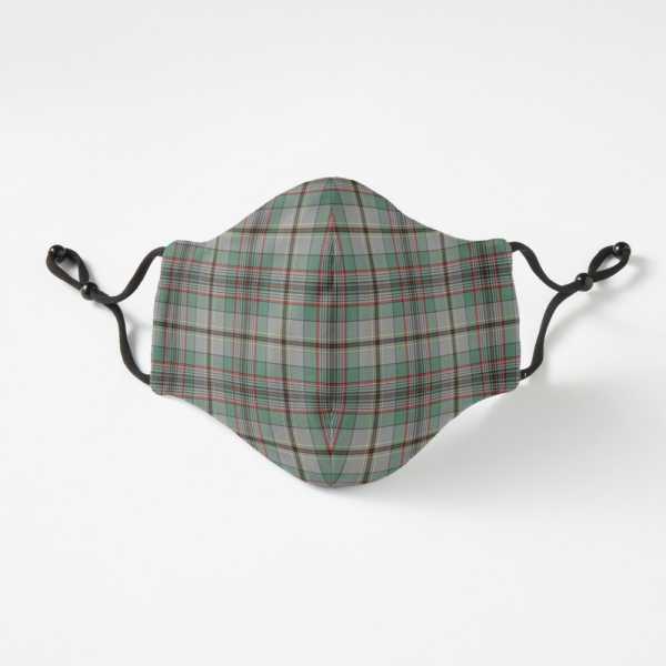 Craig tartan fitted face mask