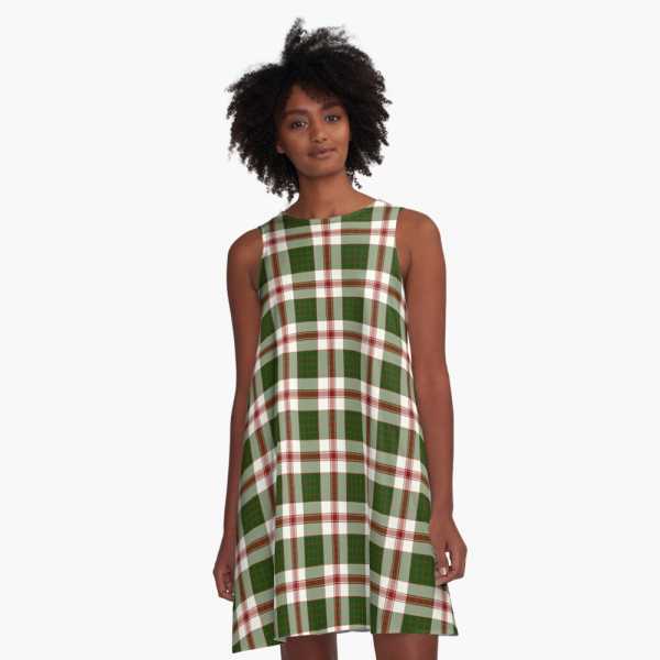 Clan Crawford Dress tartan a-line dress