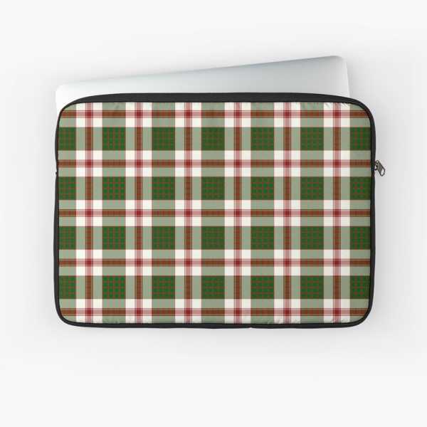 Clan Crawford Dress tartan laptop sleeve