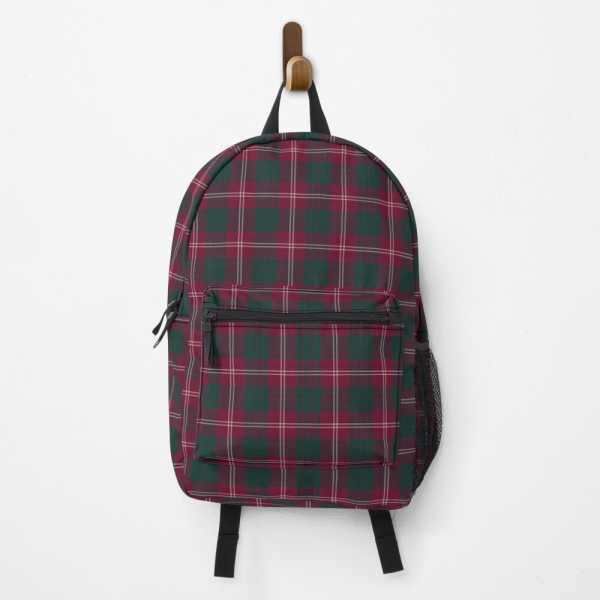 Clan Crawford Tartan Backpack