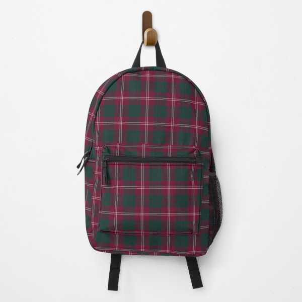 Crawford tartan backpack