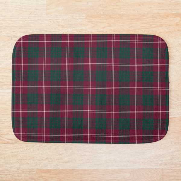 Crawford tartan floor mat