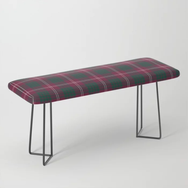 Crawford tartan bench