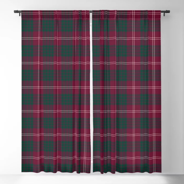 Clan Crawford Tartan Curtains