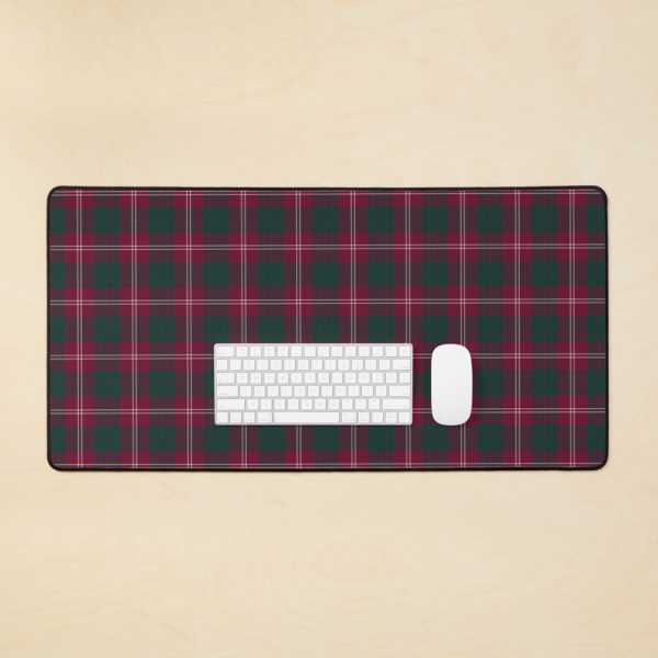 Crawford tartan desk mat