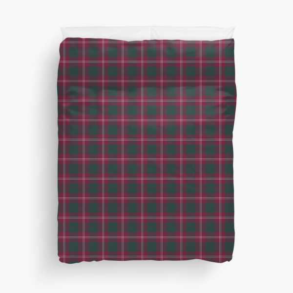 Clan Crawford Tartan Duvet Cover