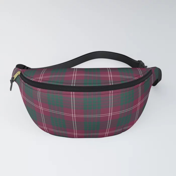 Clan Crawford Tartan Waist Bag