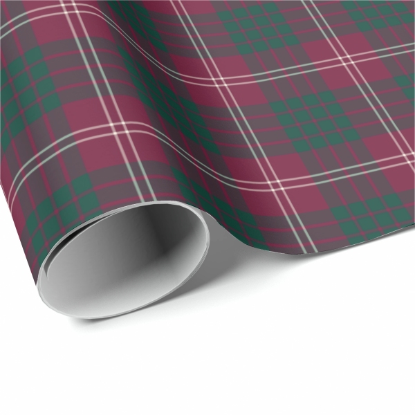 Crawford tartan wrapping paper