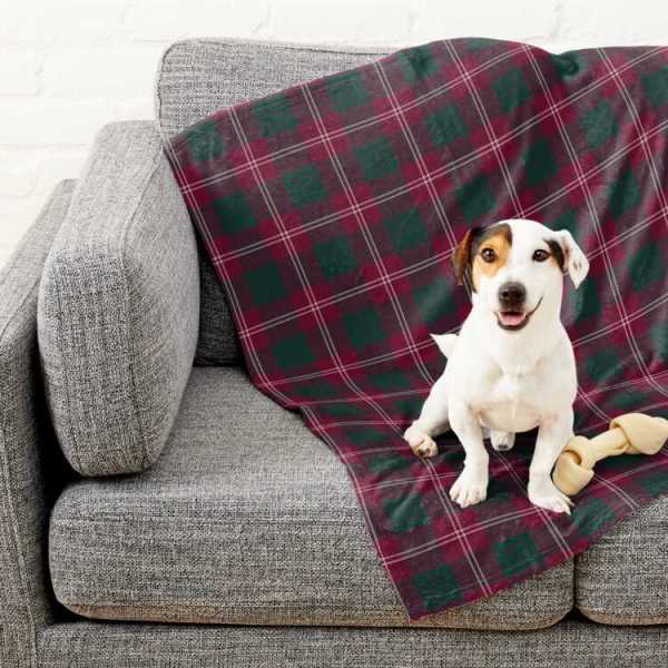 Clan Crawford Tartan Pet Blanket