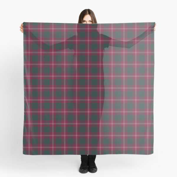 Crawford tartan scarf