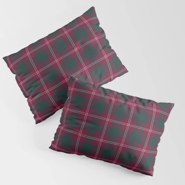 Clan Crawford Tartan Pillow Shams
