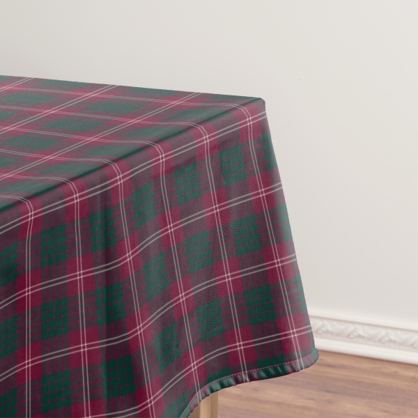 Crawford tartan tablecloth