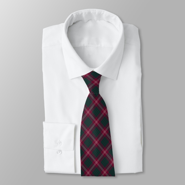 Crawford tartan necktie