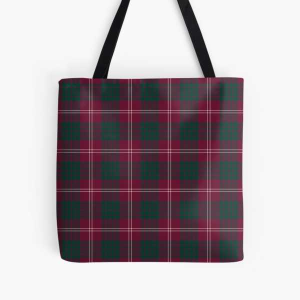 Crawford tartan tote bag