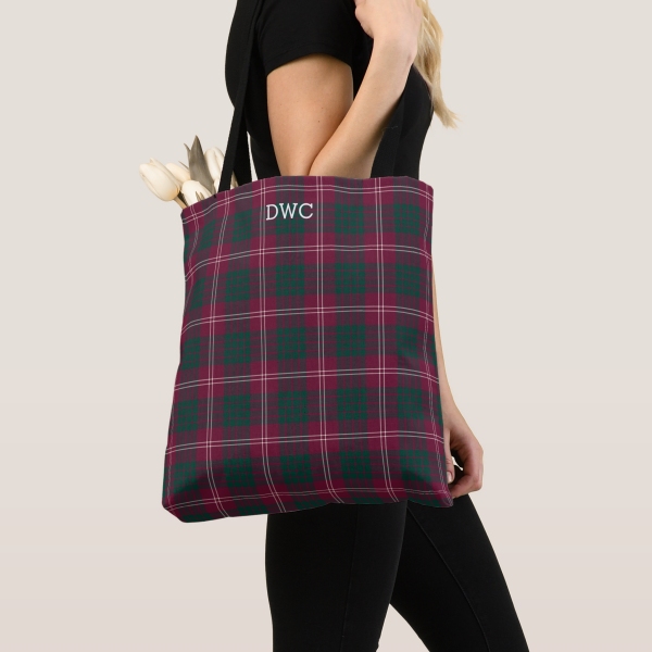 Clan Crawford Tartan Tote Bag