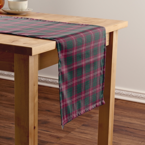 Crawford tartan table runner