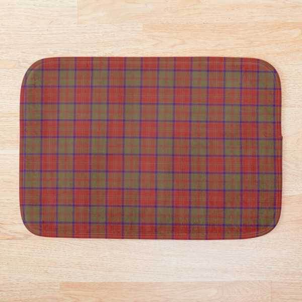 Crieff District tartan floor mat