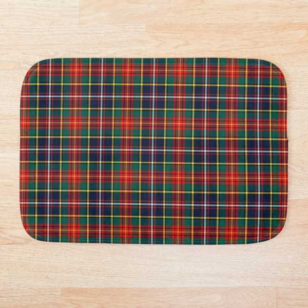 Clan Crozier tartan floor mat