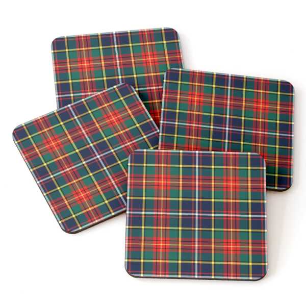 Clan Crozier Tartan Coasters