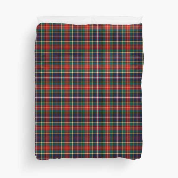 Clan Crozier Tartan Duvet Cover