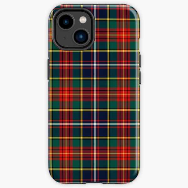 Clan Crozier tartan iPhone case