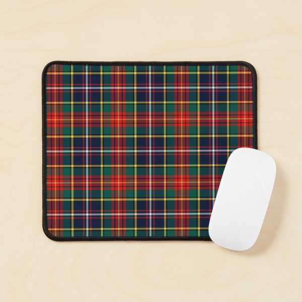 Clan Crozier tartan mouse pad