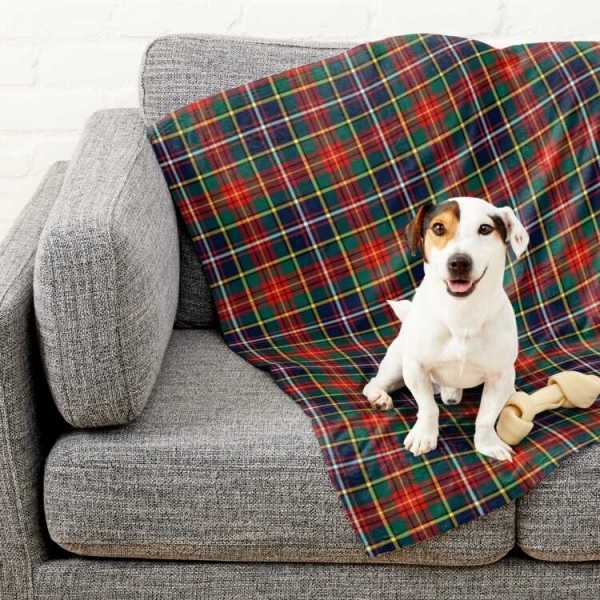 Clan Crozier Tartan Pet Blanket