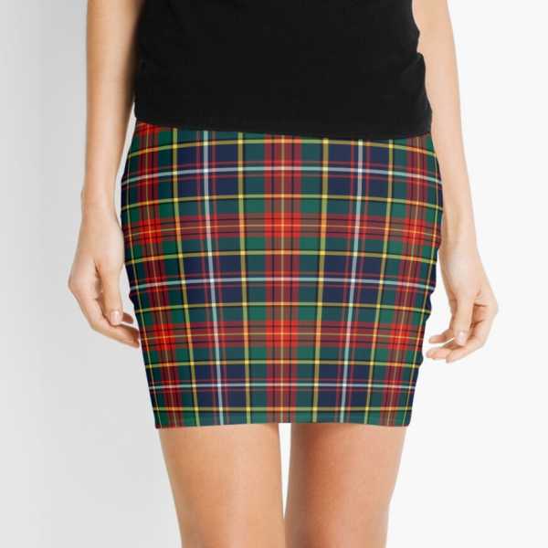 Clan Crozier tartan mini skirt