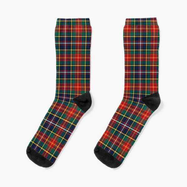 Clan Crozier tartan socks