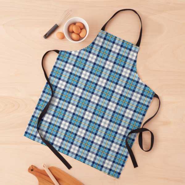 Culloden Blue Dress tartan apron