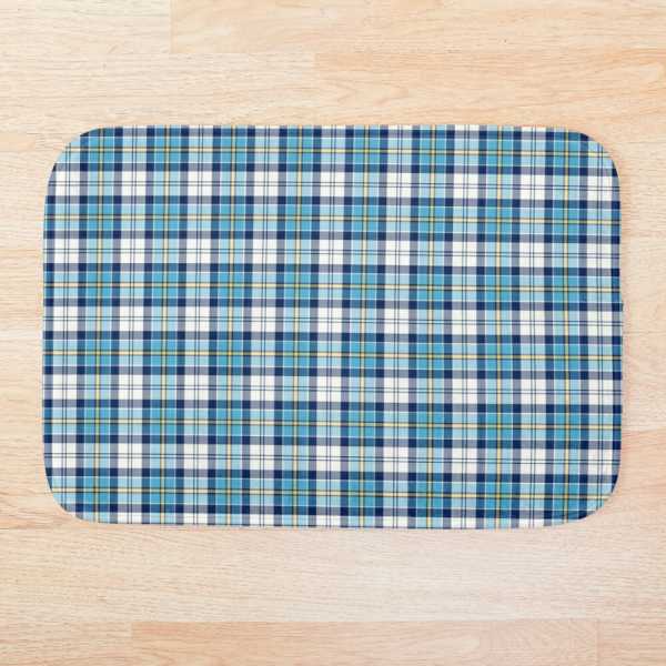 Culloden Blue Dress tartan floor mat