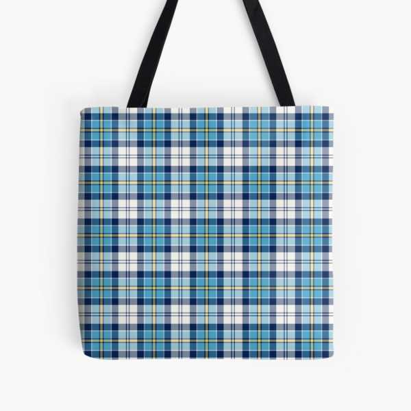 Culloden Blue Dress Tartan Tote Bag